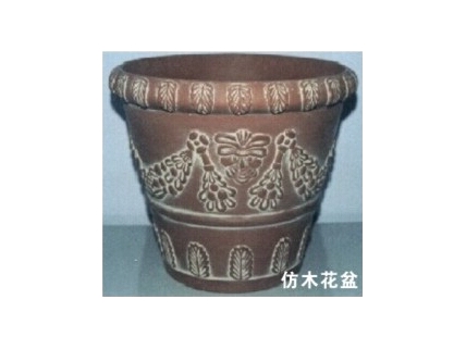 仿木花盆
